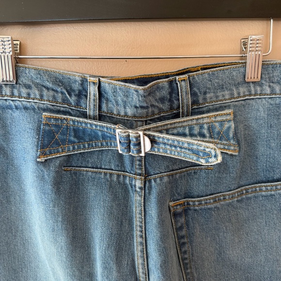 GRLFRND Noa Engineer Jorts Elysian Park Dr Blue Jean Shorts denim Revolve 28 - Picture 11 of 16